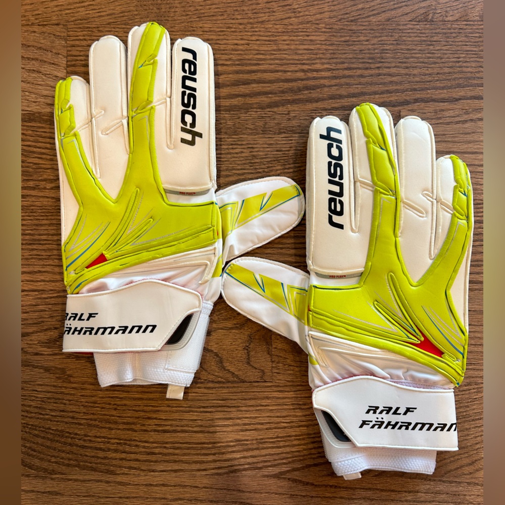 Reusch Goalkeeper Gloves Duo Mega Grip RALF FAHRMANN edition, size 13
